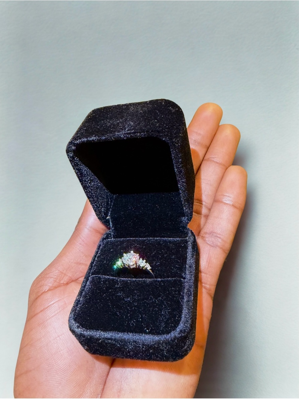 Elegant Moissanite Ring - Women Jewelry